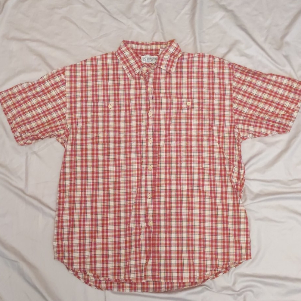 Men's U.S. Expedition Short Sleeve Button Up Shirt